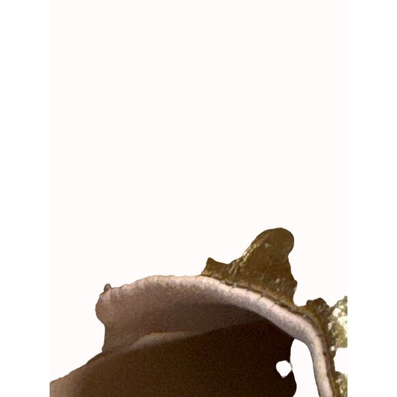 Stuart Weitzman Women’s Gold Shimmer Shoe/Sneakers Sz 9.5 SKU 5033 - Picture 8 of 12